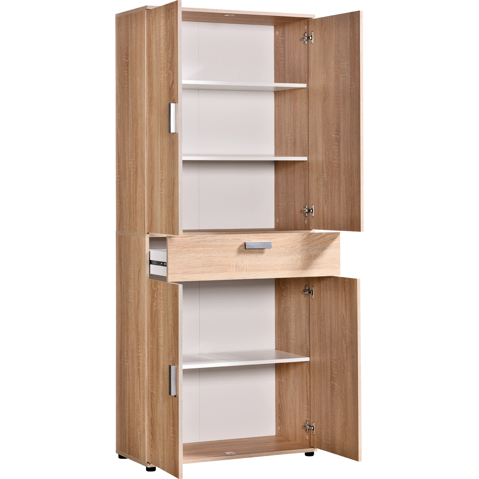 Mehrzweckschrank Kreta 5 Dekor Eiche Sonoma 75 x 184 x 35 cm