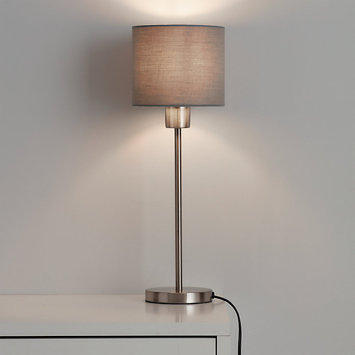 Abat-jour Kpezin Ø15cm GoodHome Gris