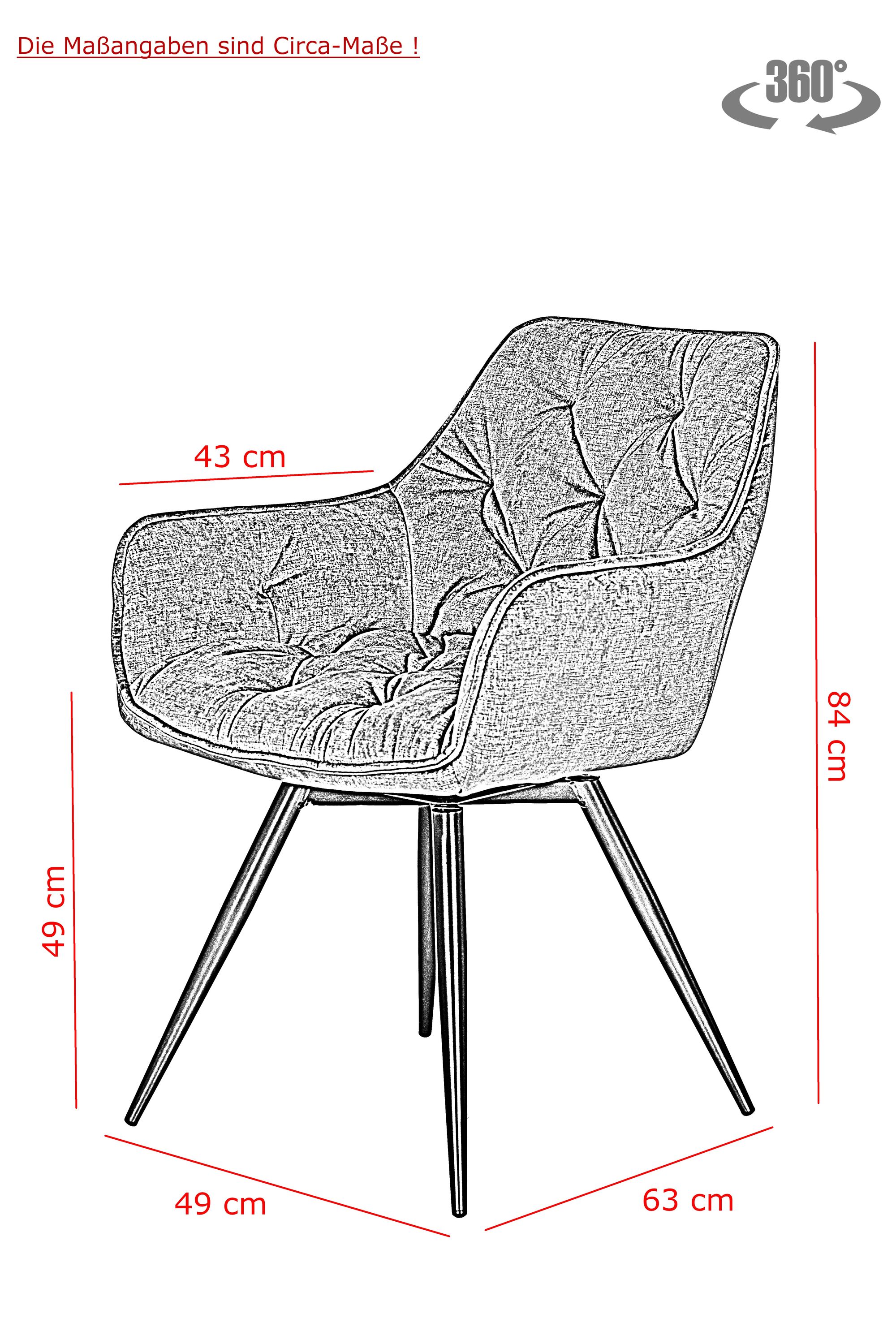 Sessel FLORENTINA S 2er Set