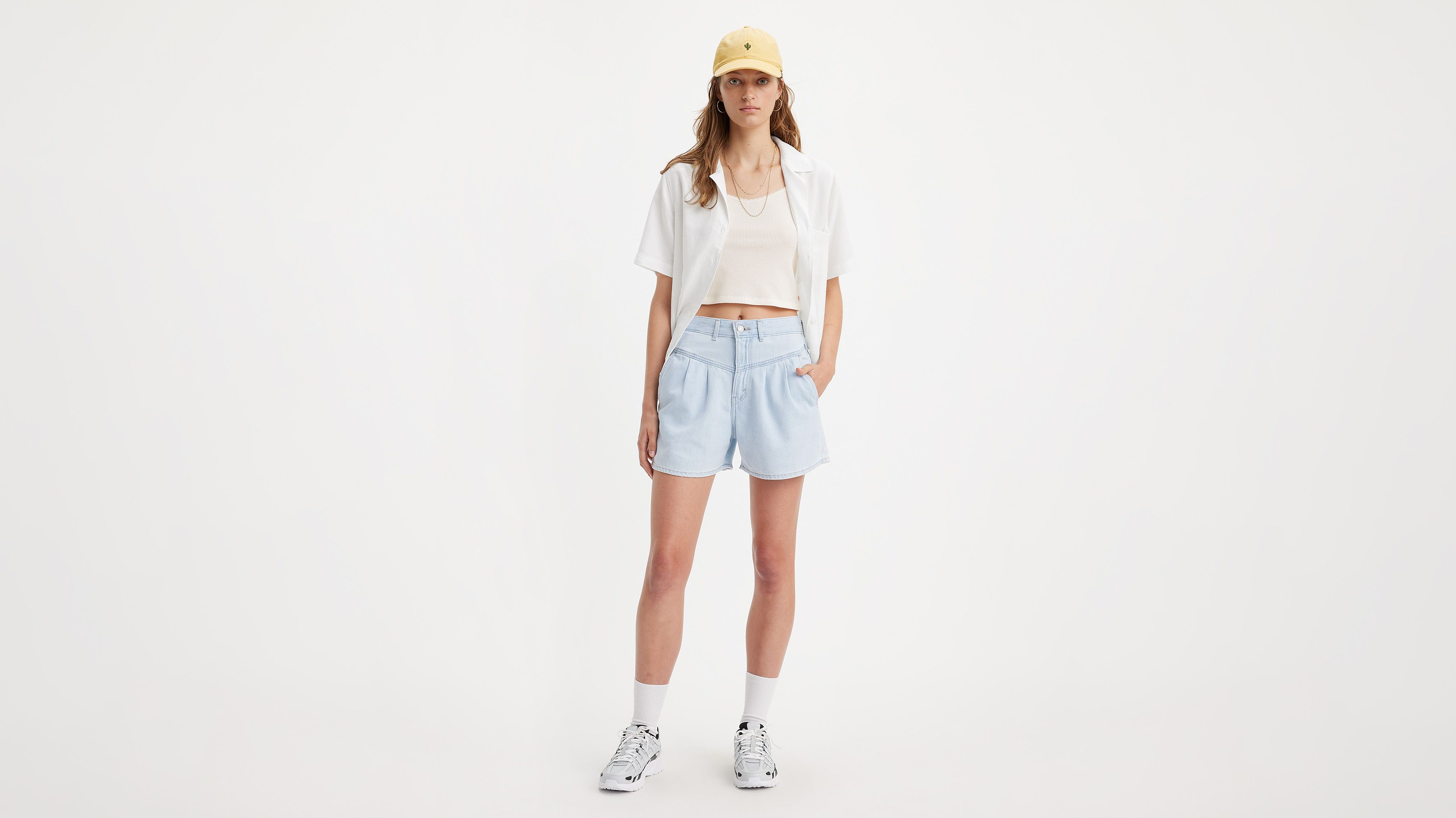 Short Mom Lightweight - Poole Party - Bleu