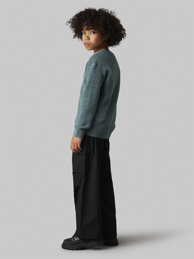 Calvin Klein DRY KNIT PARACHUTE PANTS Ck black
