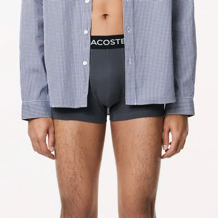 Lacoste Logo Waist Trunk Boxershorts Heren (7-pack)