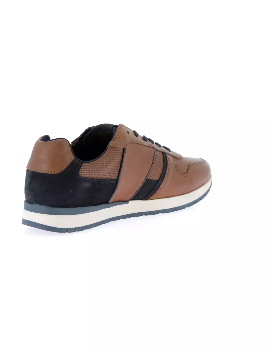 REDSKINS AFFAIRI 2 - Baskets COGNAC+MARINE