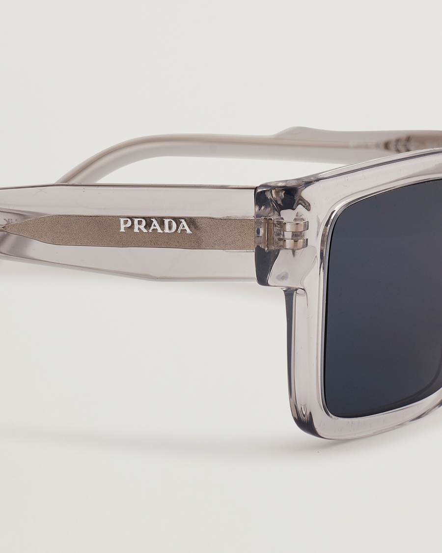Prada 0PR 19WS Sunglasses Crystal Grey
