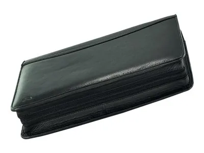 Chronoplan Compact Mobil - Organisator - A5 - sort - nappa-læder, kohuds-læder