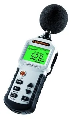 Laserliner SoundTest-Master, Sort, Grå