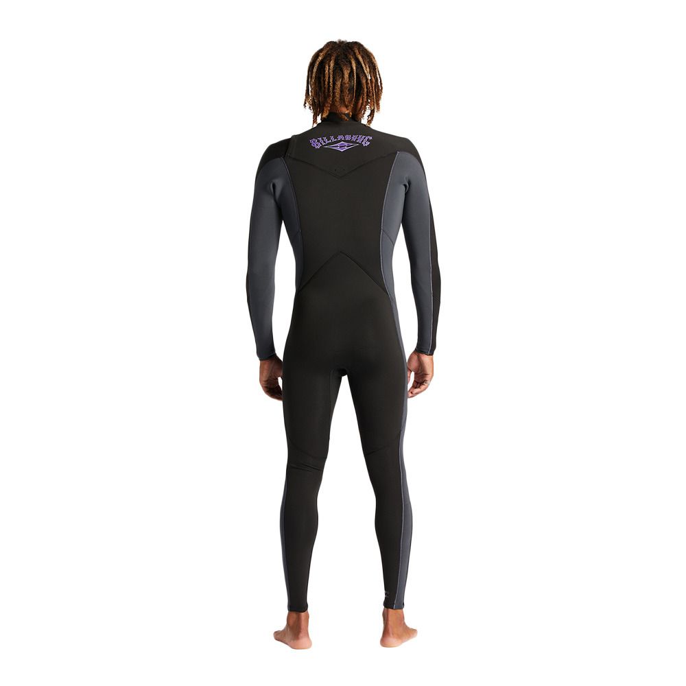Billabong ABSOLUTE CZ - Combinaison intégrale 4/3 mm Homme black purps