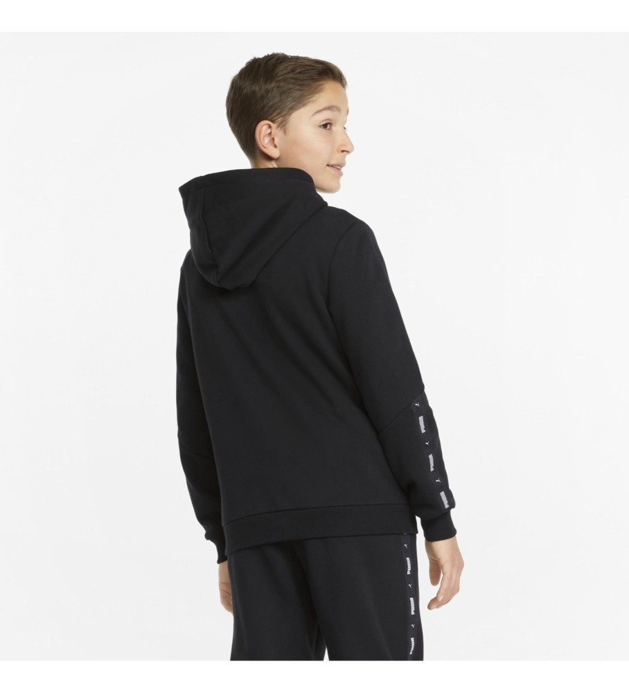 Moletom preto Puma Essential Tape