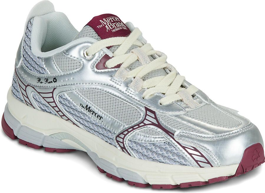 Mercer Amsterdam Mercer Schoenen Grijs Mercer The Re-run Twin Mesh Sneakers Grijs Me261006