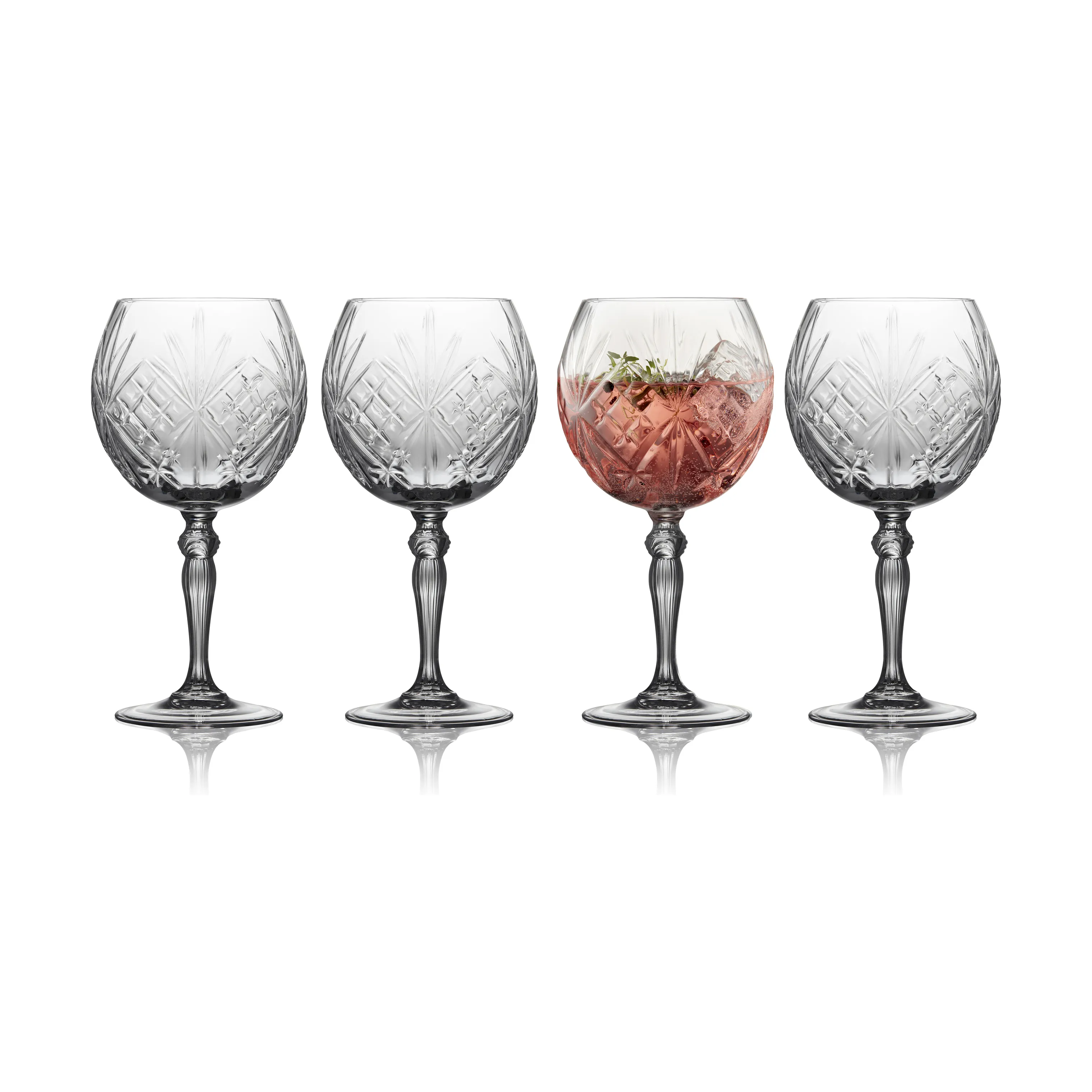 Lyngby Glas Melodia Gin&Tonic Glas - 4 stk.