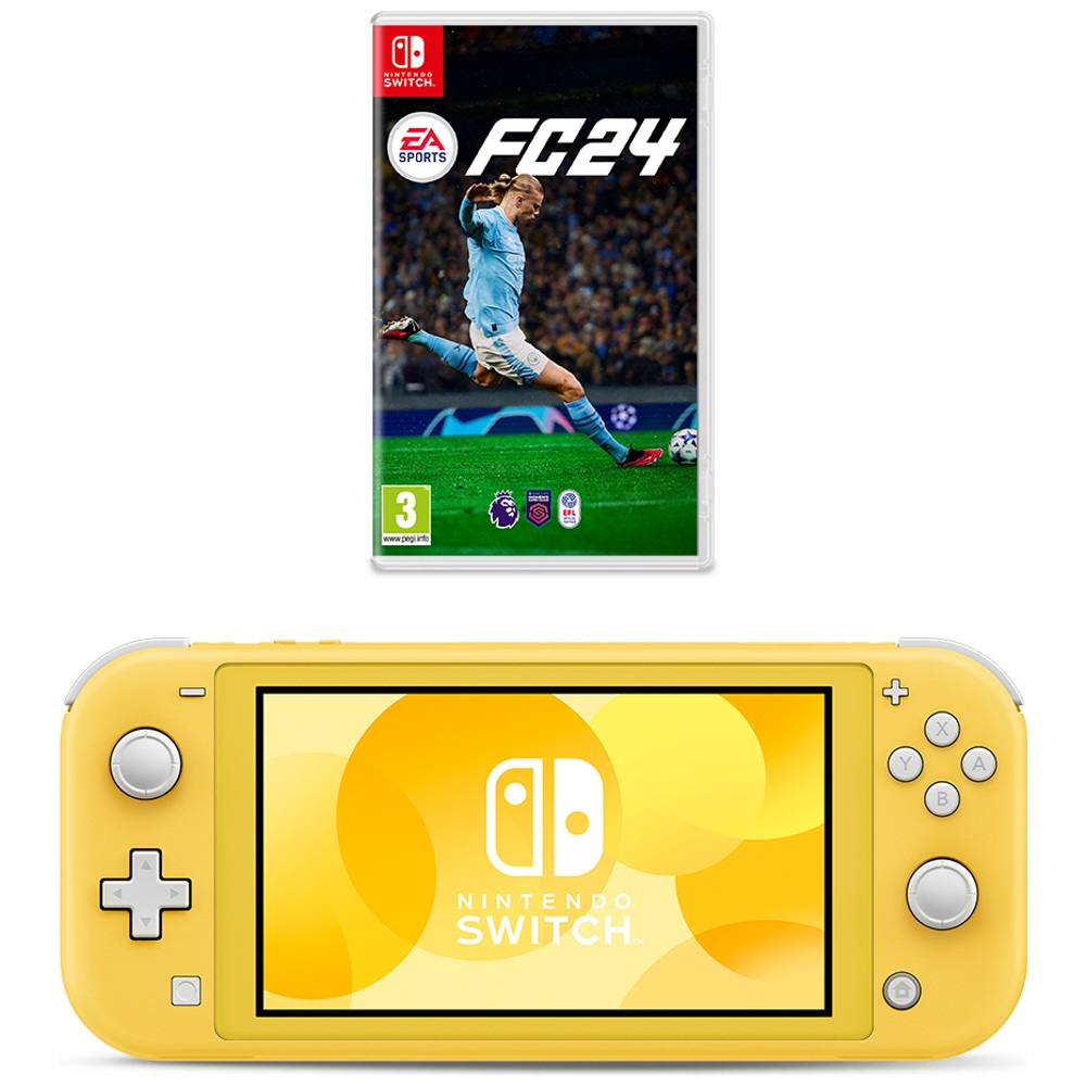 Nintendo Switch Lite (Gelb) & EA Sports FC 24