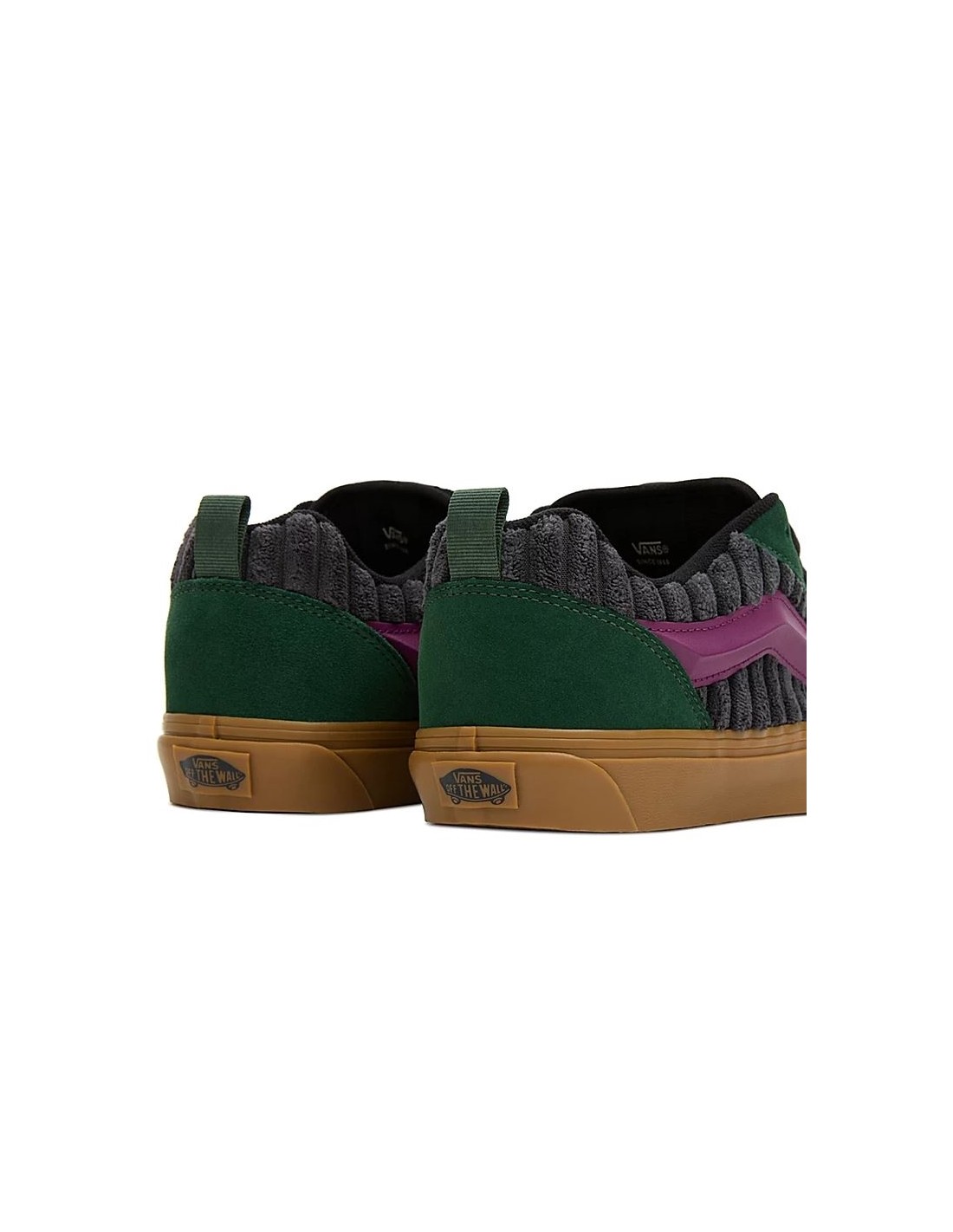 vans Sneakers Femme Ua Knu Skool Kaki/Violet