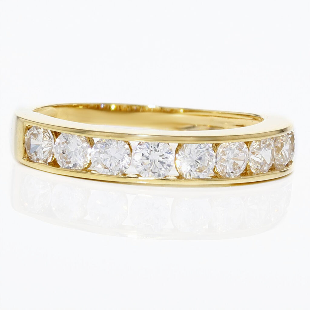 Bague Davila Or Jaune Oxyde De Zirconium