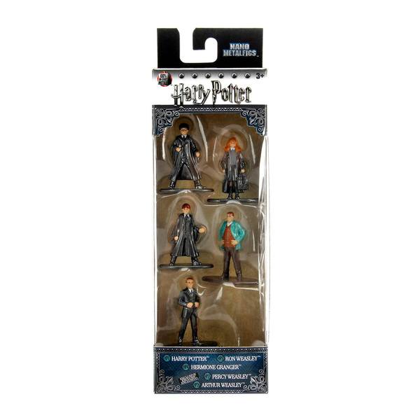 5 figurines Harry Potter 4 cm