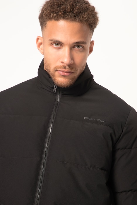 STHUGE Steppjacke, Outdoor, Stehkragen, Zipper, bis 8 XL