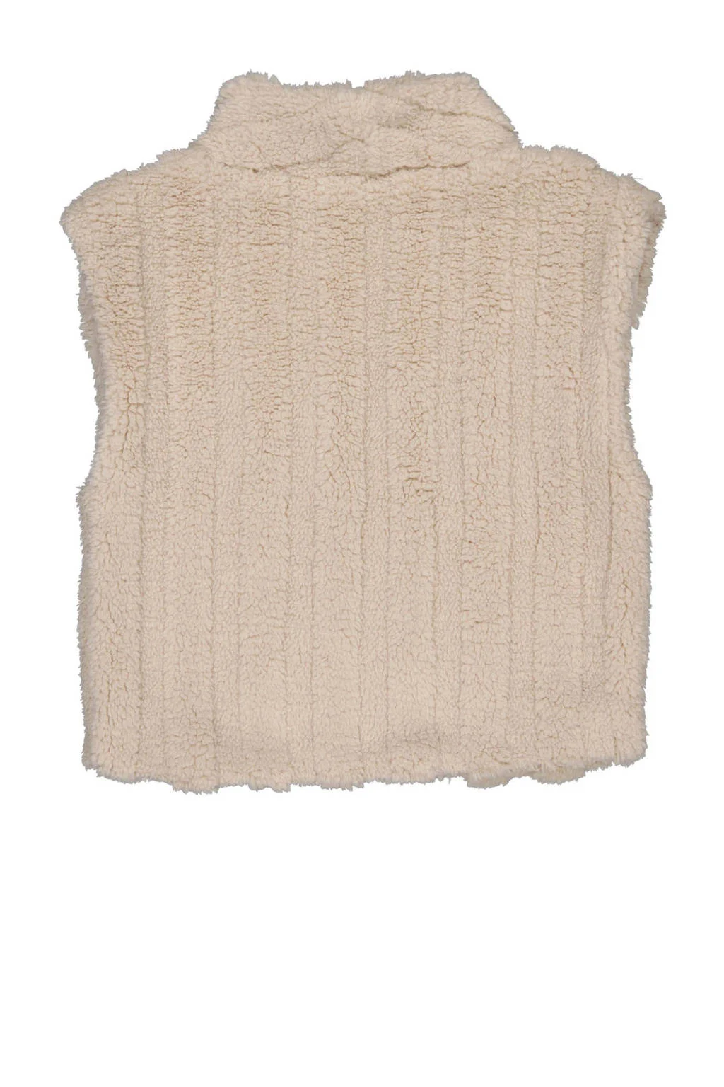 Quapi gilet DYCKE met all over print beige