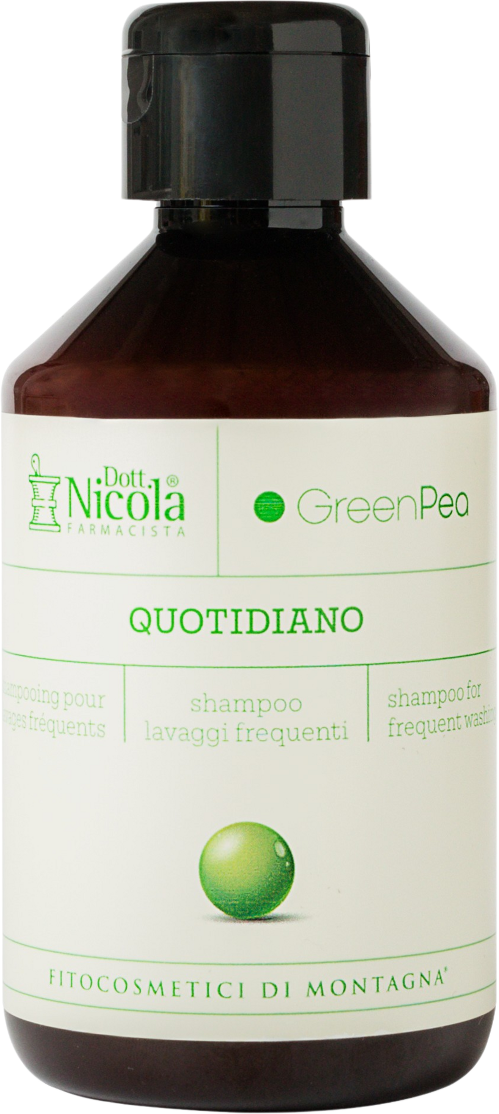 Dott.Nicola Farmacista  Quotidiano Sanftes Shampoo, 250 ml