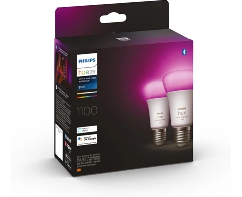 Philips HueWCA 9W A60 E27 EU 2P