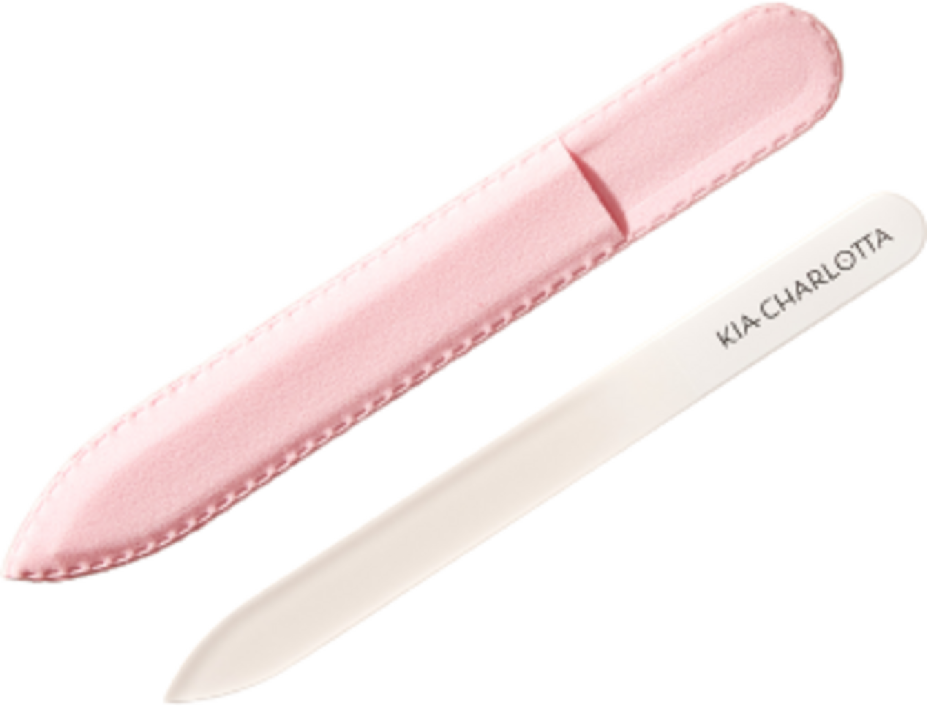 KIA-CHARLOTTA  Glass Nail File, Pink