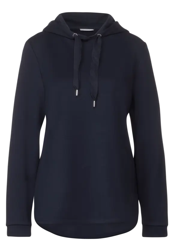 Shirt im Hoodie Style - deep blue