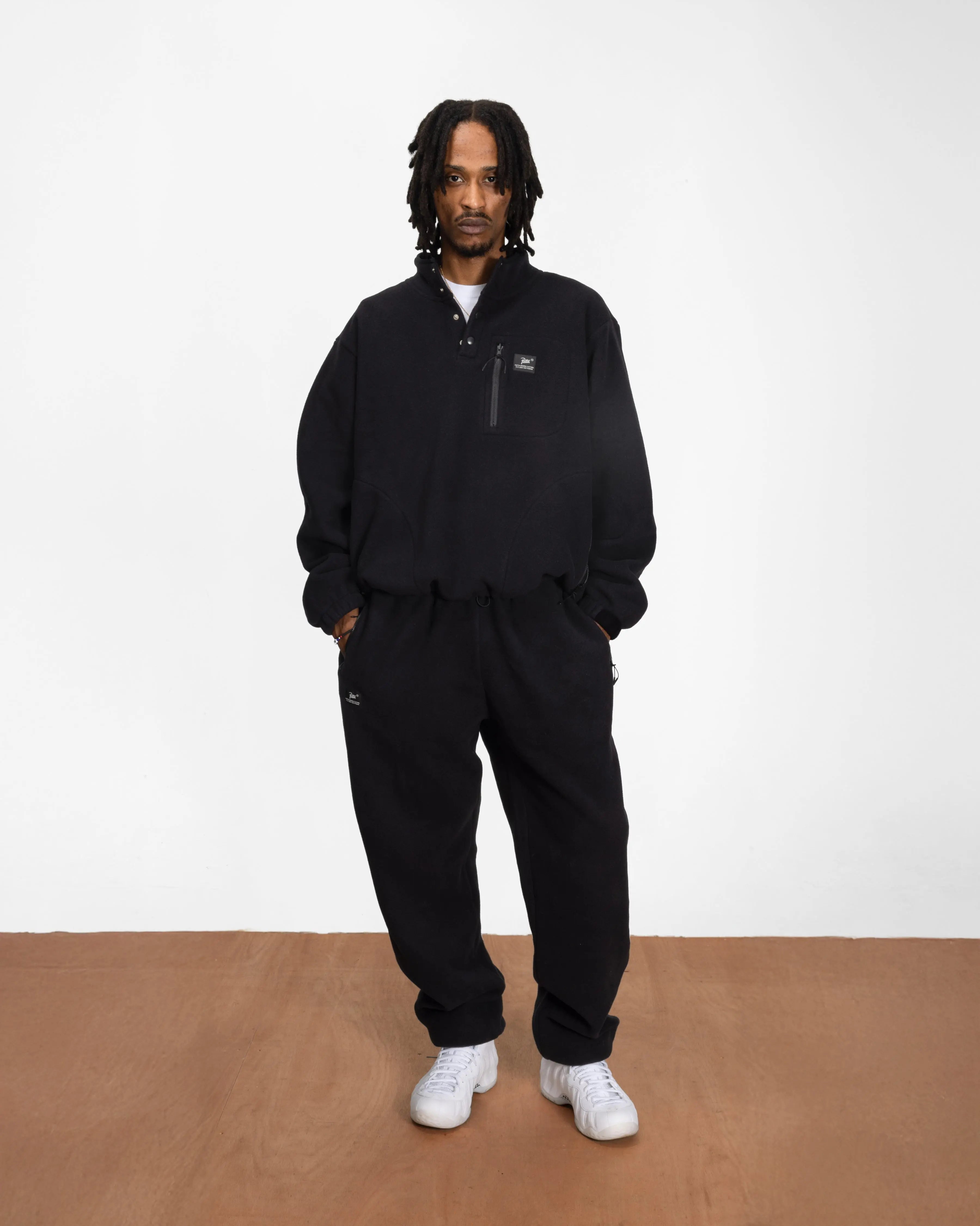 Patta Sherpa Fleece Overhead (Black)