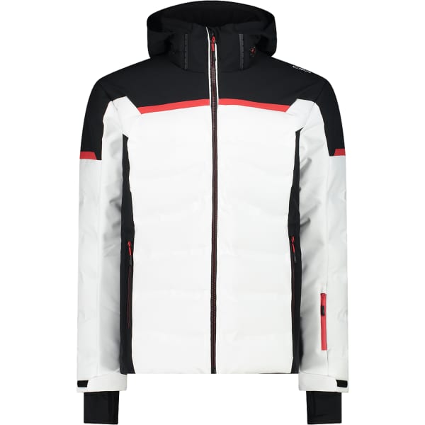Veste de ski CMP MAN SKI JACKET ZIP HOOD WHITE