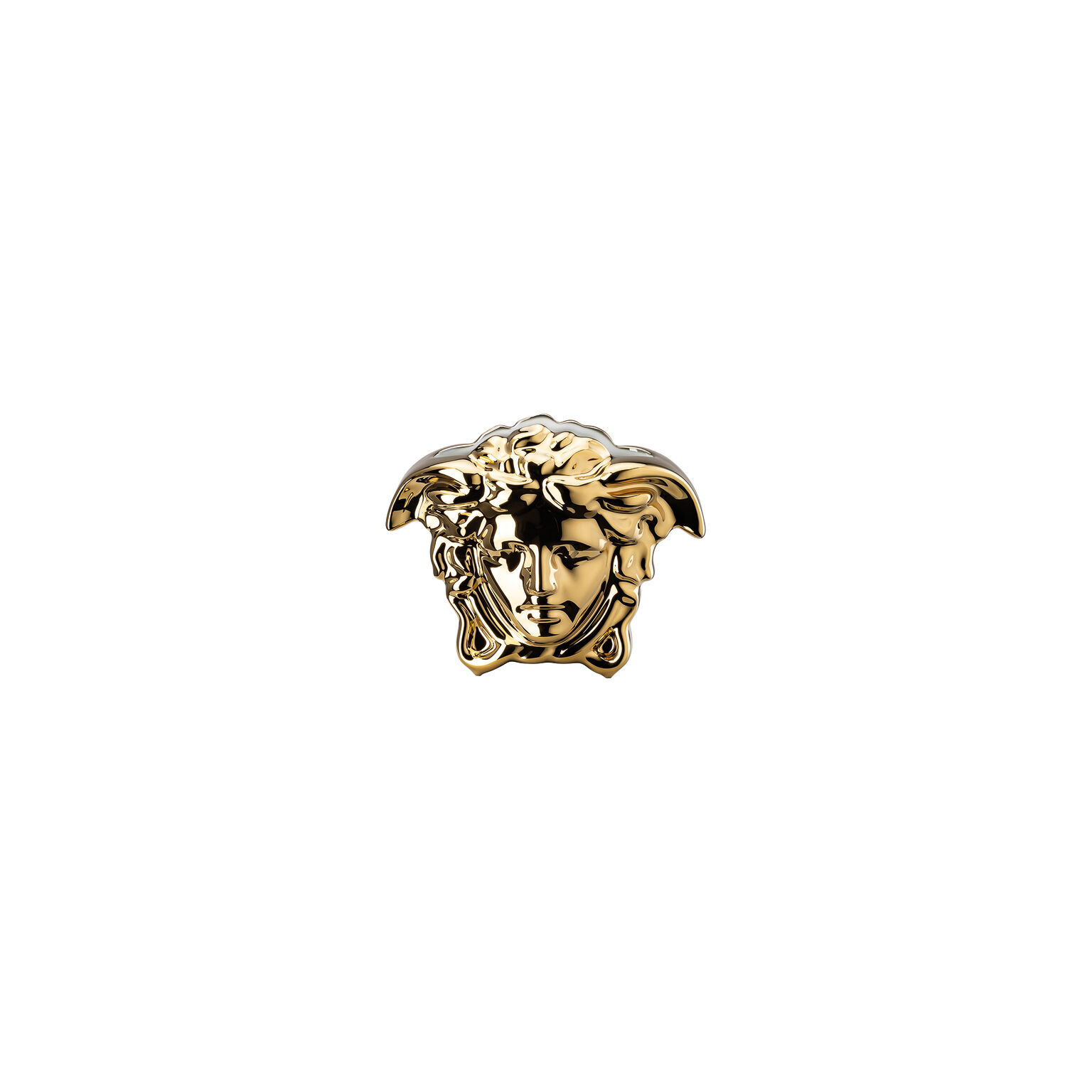 Medusa Grande Gold Vase 9 cm