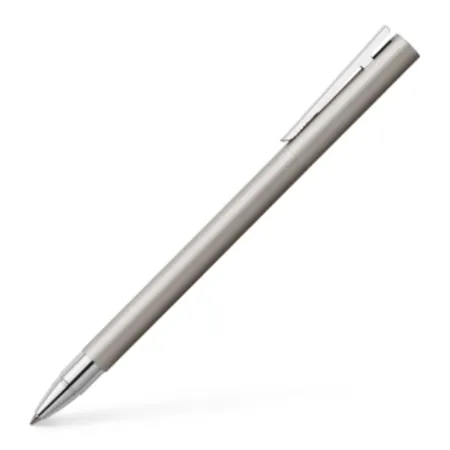 Faber-Castell Tintenroller Neo Slim Edelstahl, silber matt
