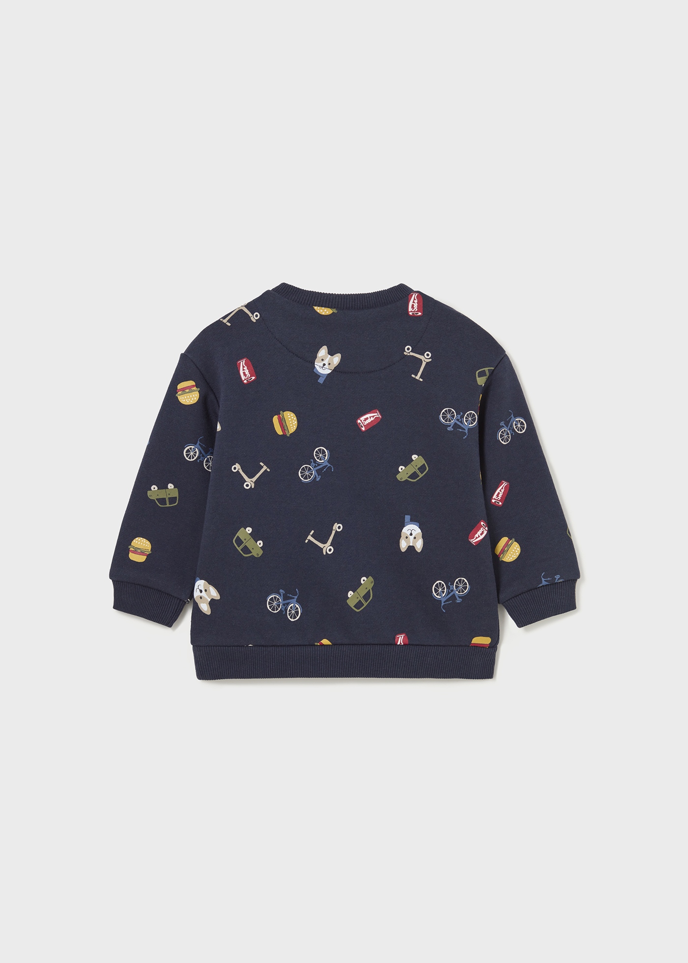 Moletom estampado para bebês