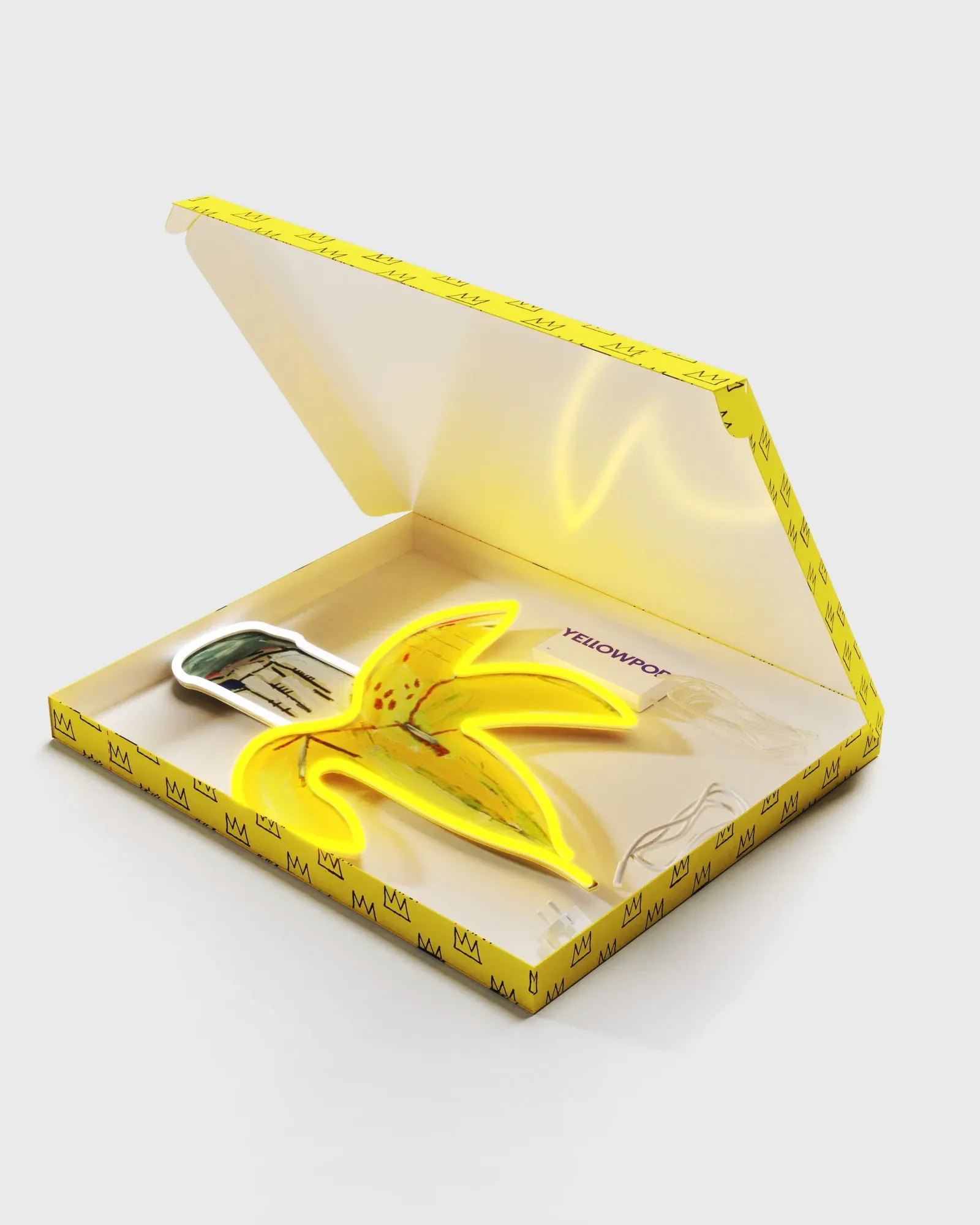 YELLOWPOP Jean Michel Basquiat Banana - EU PLUG