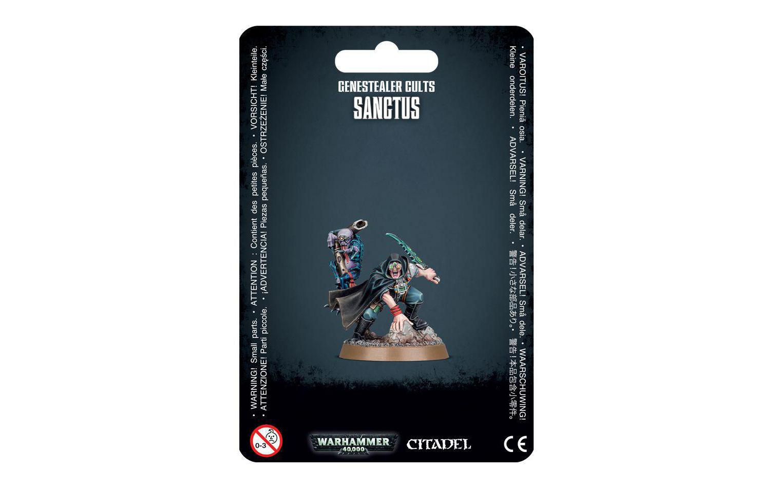 Figur Warhammer 40.000 Genestealer Cults SanctusBausatz für 1 Figur