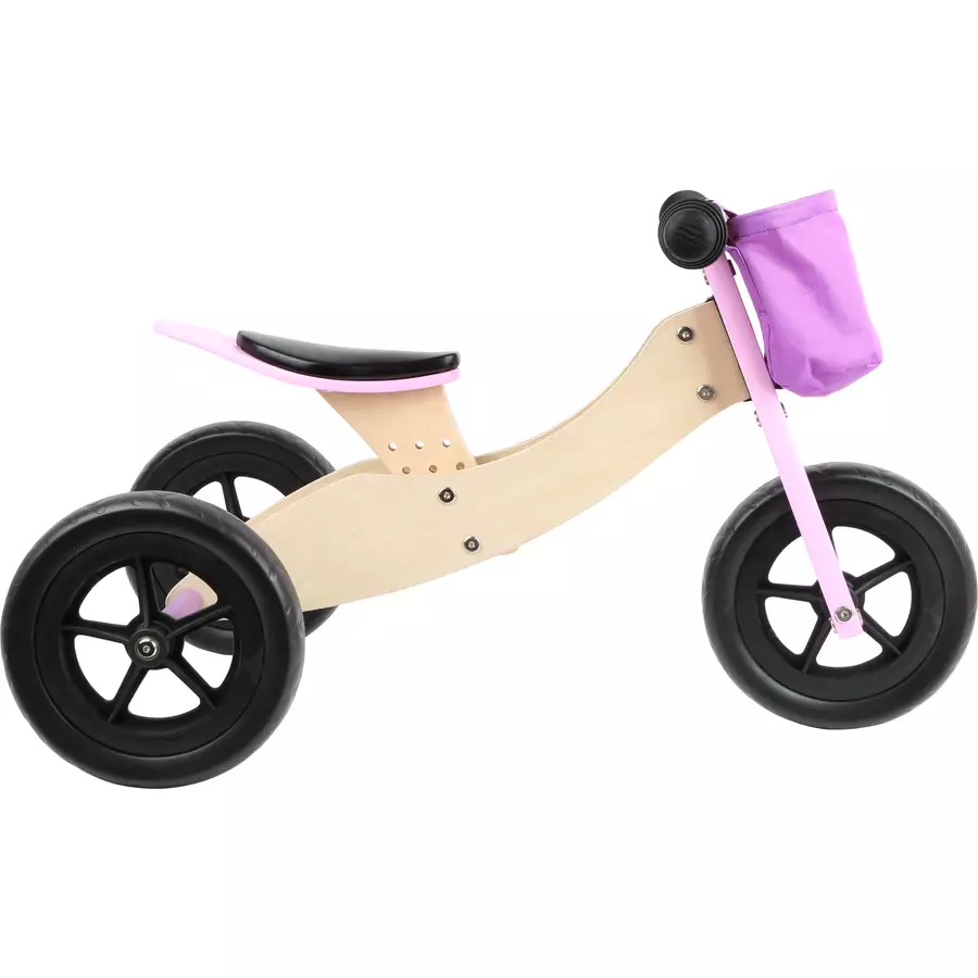 small foot® Laufrad-Trike Maxi 2 in 1 Rosa
