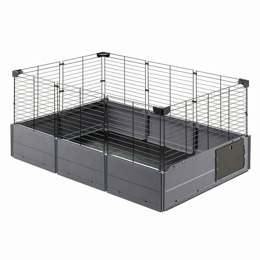 Cage pour cochons d'inde multipla open 107,5x72x50 cm noir