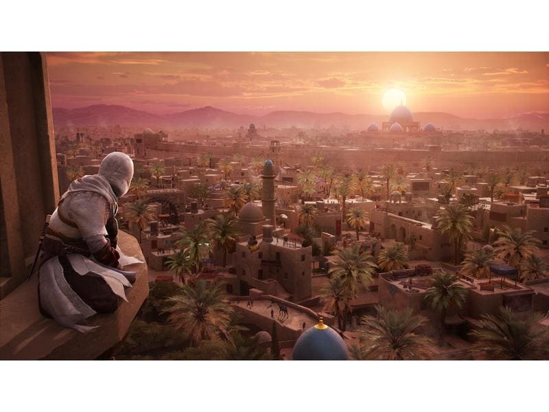 Ubisoft Assassin's Creed Mirage – Deluxe Edition Open-World Action-Adventure Spiel für die PlayStation 4