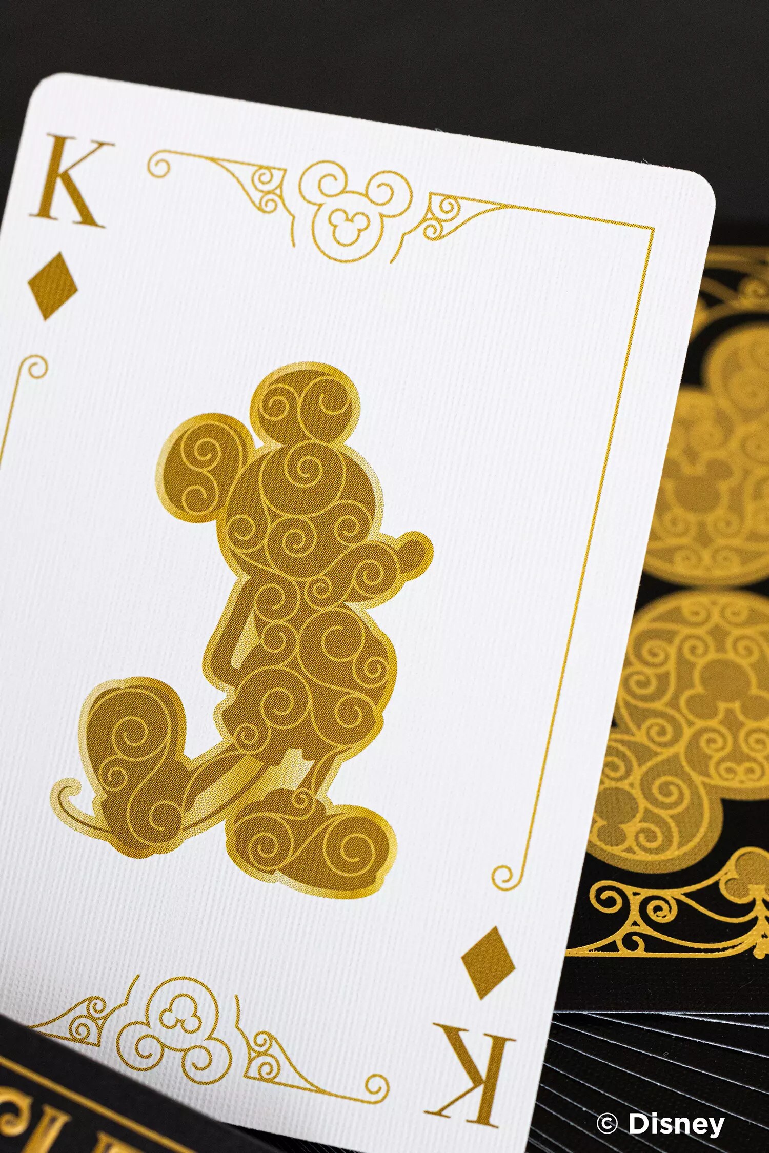 Bicycle® Kartendeck - Disney Mickey Mouse Black and Gold Kartenspiel Spielkarten Pokerkarten