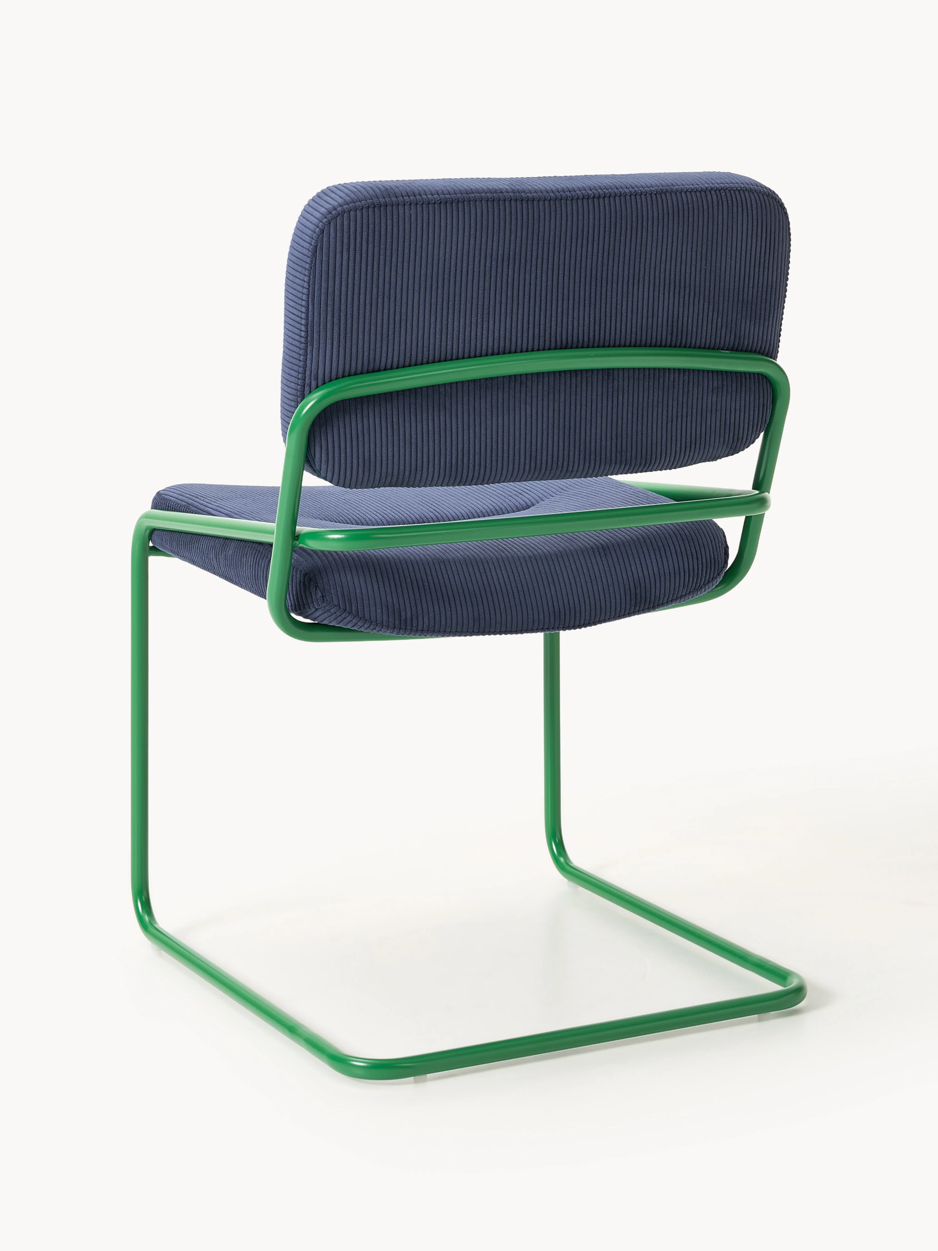 Cantilever stoel Don van corduroy