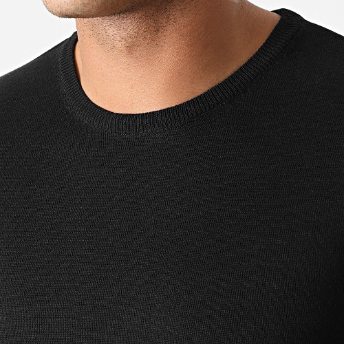 Pull Col Rond JUM-75 Noir