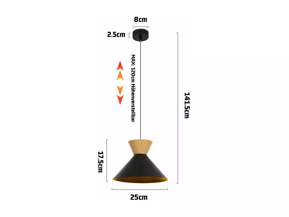 NETTLIFE Suspension Vintage Salle à Manger 2x Lampe Suspendue Noire Lampe Suspendue Industrielle E27 Métal Rétro