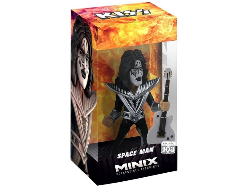 Minix Figur KISS: Space Man 12 cm Sammelfigur mit Sichtbox