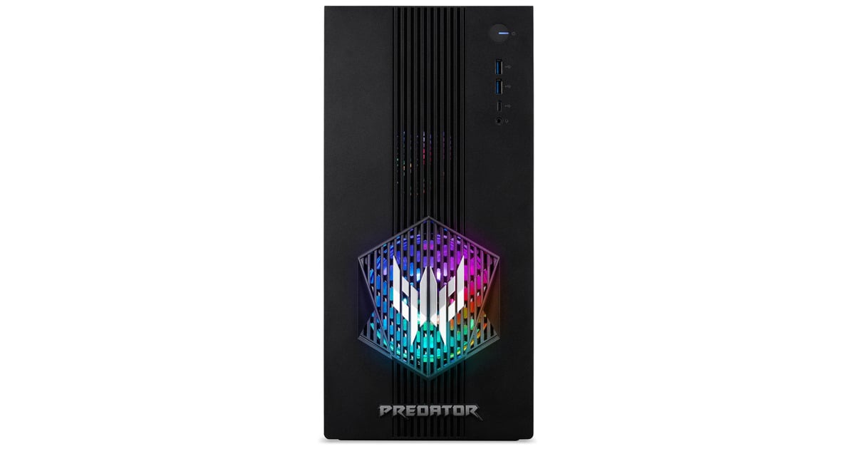 AcerPredator Orion 3000 (DG.E4TEH.001) gaming pc  (Zwart | Core Ultra 7 265F | RTX 5070 | 32 GB | 2 TB SSD)