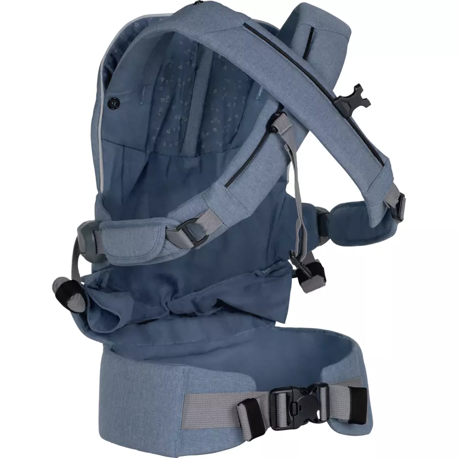 BeSafe Babytrage Haven Cloud Premium Leaf Blau