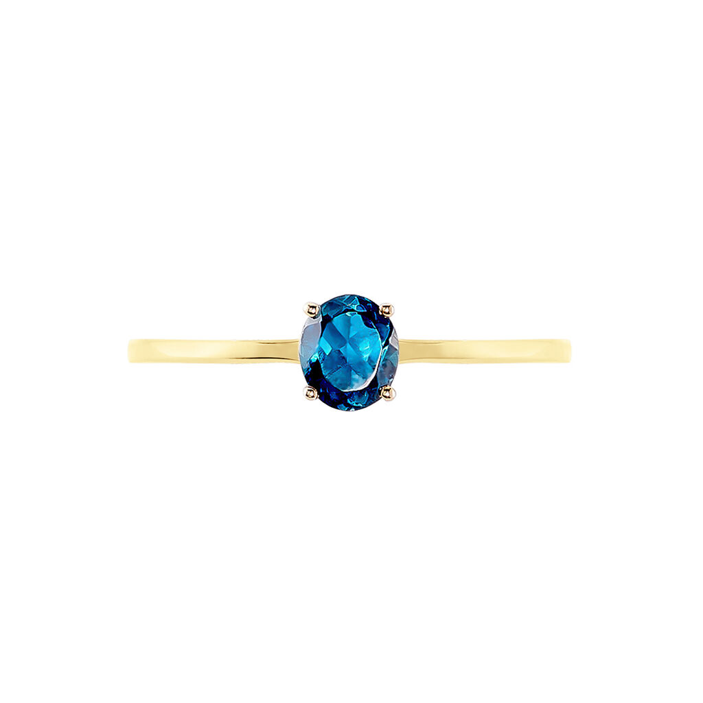 Bague Valentino Or Jaune Topaze
