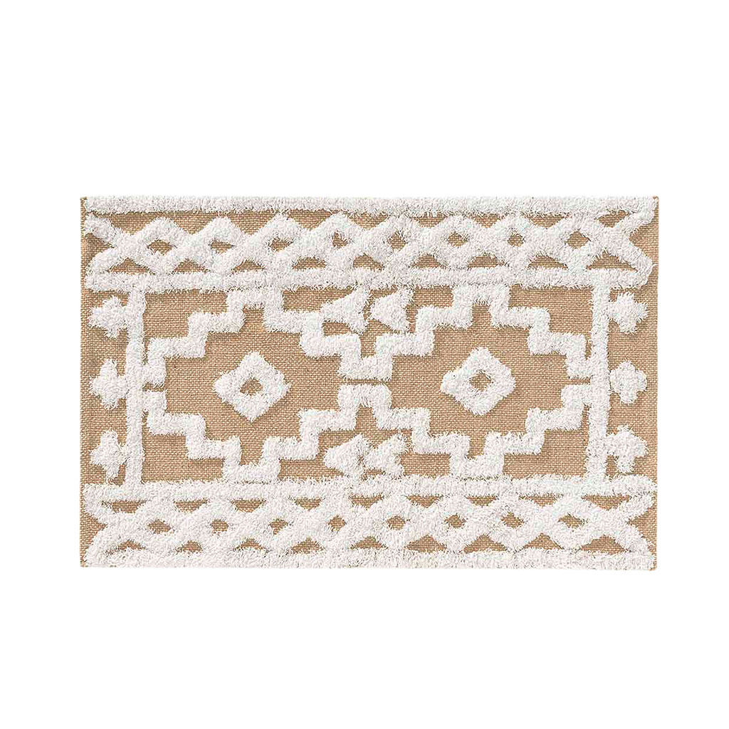 Tapis coton jute MEDINE 60x90cm