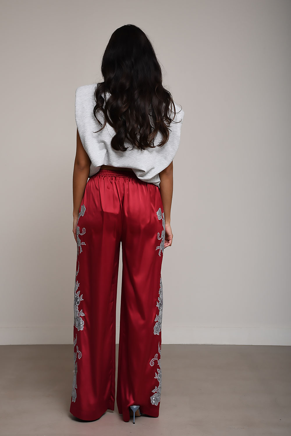 Lador silk satin pantalon