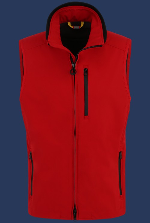 Alpinus Vest DynashellAquaLight, Red