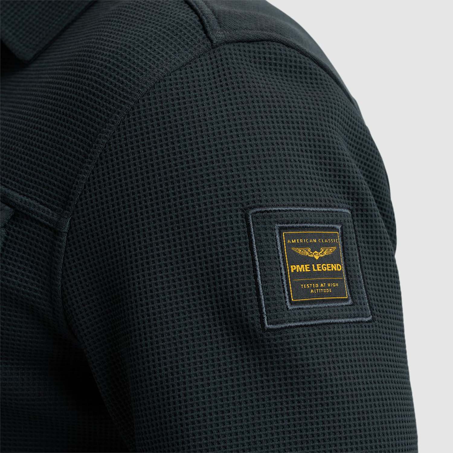 PME Legend  Long Sleeve Shirt Waffle Double Face Jersey