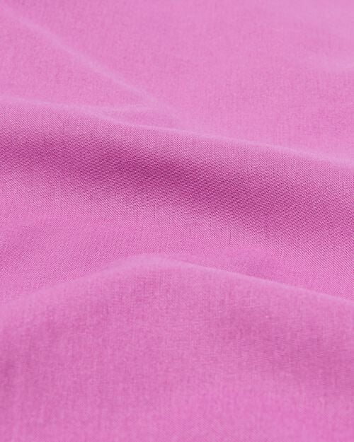 housse de couette coton doux 140 x 200/220 violet