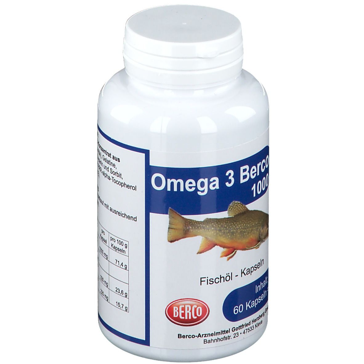 Omega-3 Berco 1.000 mg