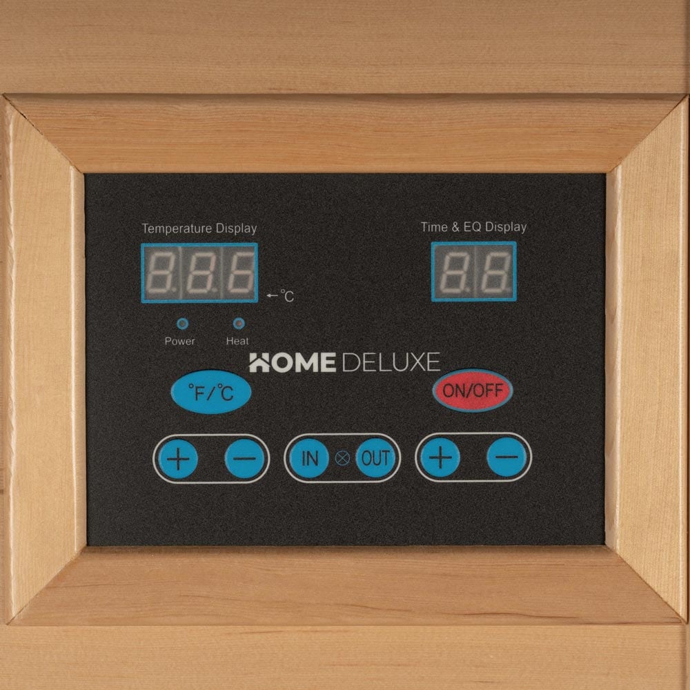 HOME DELUXE Infrarotkabine REDSUN - M mit Vollspektrumstrahler