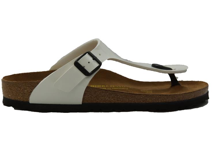 Birkenstock Gizeh Smal Patent White